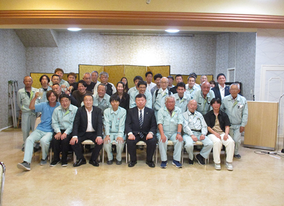 新入社員歓迎会及び年度末慰労会